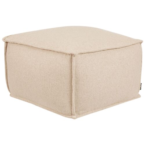 Pouf Sherali Beige Coton