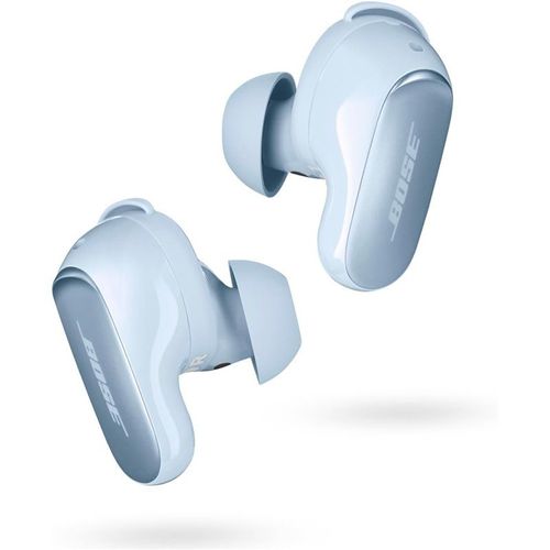 Bose QuietComfort Ultra Earbuds - Ecouteurs intra-auriculaires sans fil à réduction de bruit - Bleu Pierre De Lune