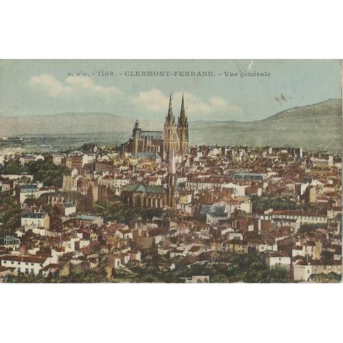 Clermont-Ferrand - Vue Générale - Cathédrale