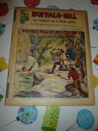 Buffalo-Bill, N°41 : Les Vautours De La Roche Pêinte