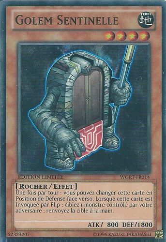 Yu-Gi-Oh - Golem Sentinelle - Wgrt-Fr014 - Super Rare