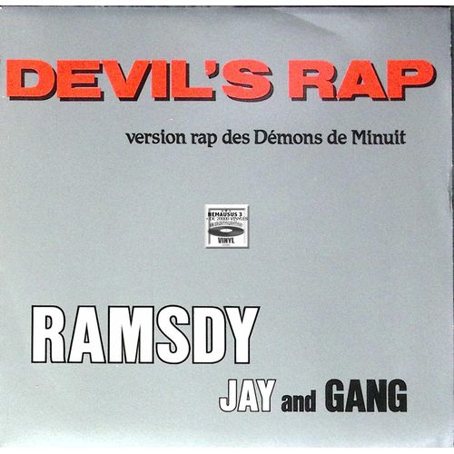 Ramsdy Jay And Gang - Devil's Rap - " Les Démons De Minuit " - 1986