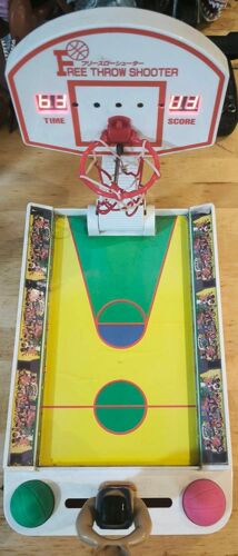 Free Throw Shooter Vintage 1990 Cheng Ching Toys