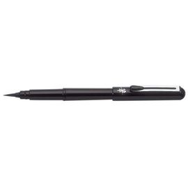 Pentel Pocket Brush Stylo Pinceau Rechargeable Encre Noir À Pigments