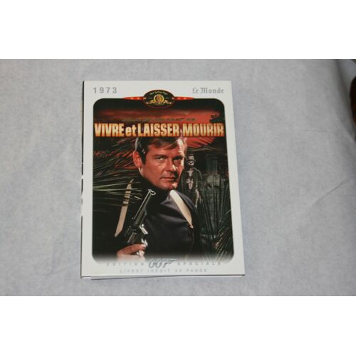 007 James Bond Vivre Et Laisser Mourir Collection Le Monde Edition Spéciale Avec Un Livret Inédit De 24 Pages En Tres Bon Etat Quasi Neuf