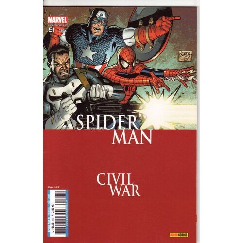 " Les Mystères De New York " ( Civil War ) : Spider-Man N° 91 ( Août 2007 )