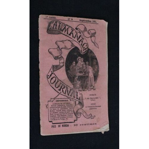 L Almanach Journal N°9 (1re Année)