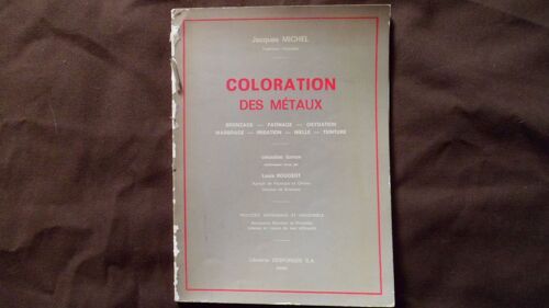 Coloration Des Métaux