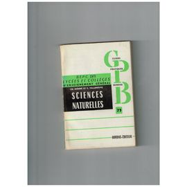 Guides Pratiques Bordas - Sciences Naturelles B.E.P.C. 73