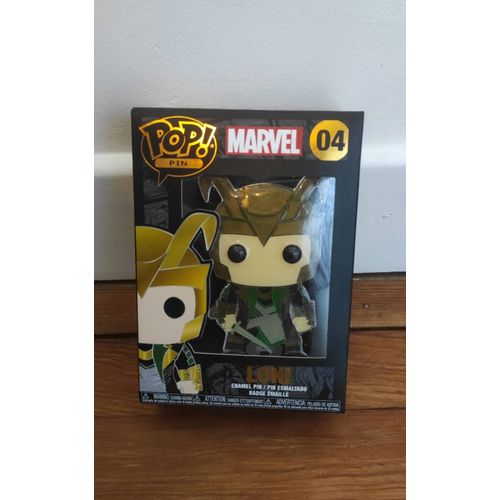 Pop Pin Marvel Loki Badge Émaillé