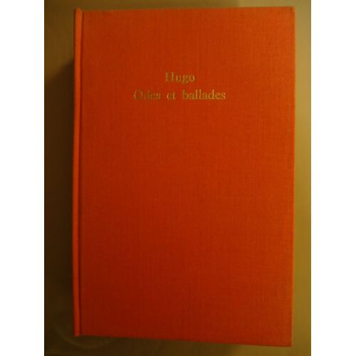 Odes Et Ballades