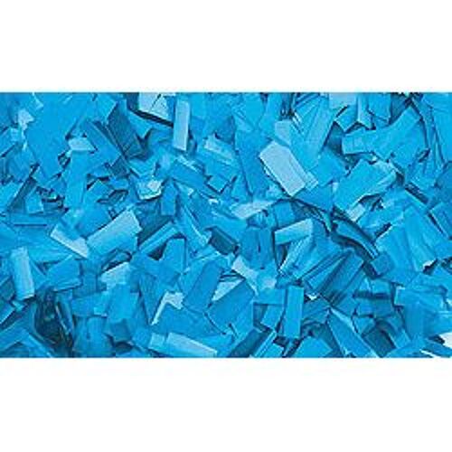 Confettis Rectangle 55 x 17mm Bleus Clairs