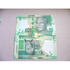 Afrique Du Sud 10 Rand Nd  Nelson Mandella     Unc !!