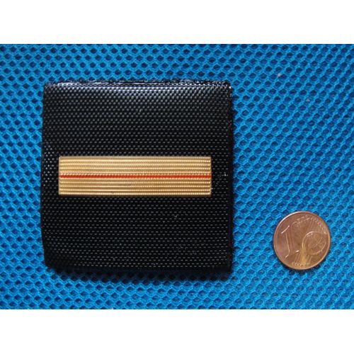 Galon Plastifié Adjudant Départementale Velcro Poitrine