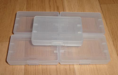 Etui En Plastique Pour Jeu Game Boy Advance (Gba)