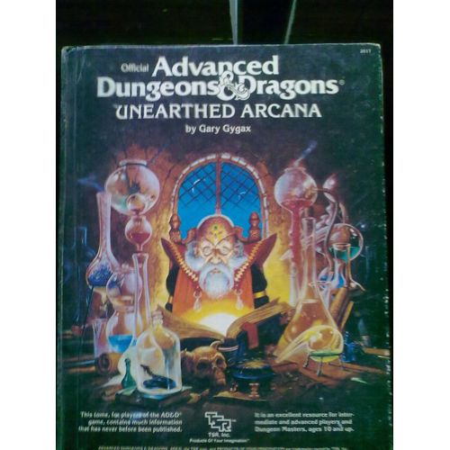 Official Advanced Dugeons & Dragons Unearthed Arcana