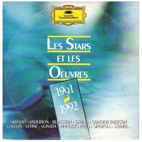 Deutsch E Gramophone : Les Stars Et Les Oeuvres 1991-1992