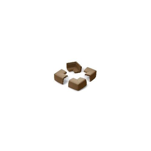 4 Petits Coins De Mousse Anti-Choc Chocolat