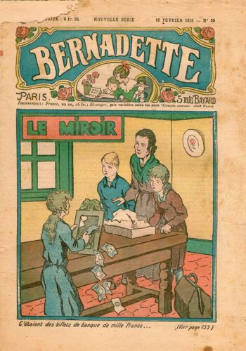 Bernadette N° 59 - Hebdomadaire - 1 Février 1931