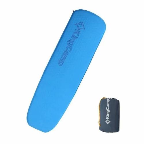 Tapis de camping - WAVE - SUPER III - Autogonflant - Compact Deluxe - 1 place - Bleu