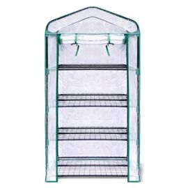 Serre À Balcon De 4 Niveaux - Suan - Vert - Résistant Et Facile D'utilisation