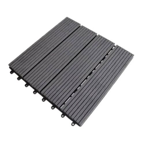Dalle De Jardin Grise Anthracite 30 X 30 X 2 Cm
