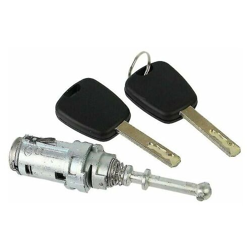 Kit Serrure + Barillet Pour Porte Avant Gauche Citroen C2 C3 C3 Pluriel + 2 Cls