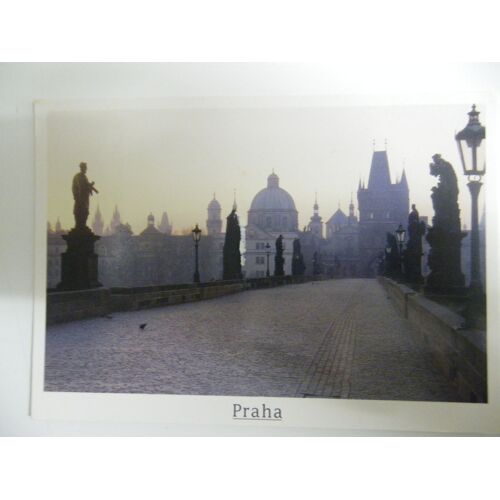 Carte Postale Du Prague: Le Pont Charles