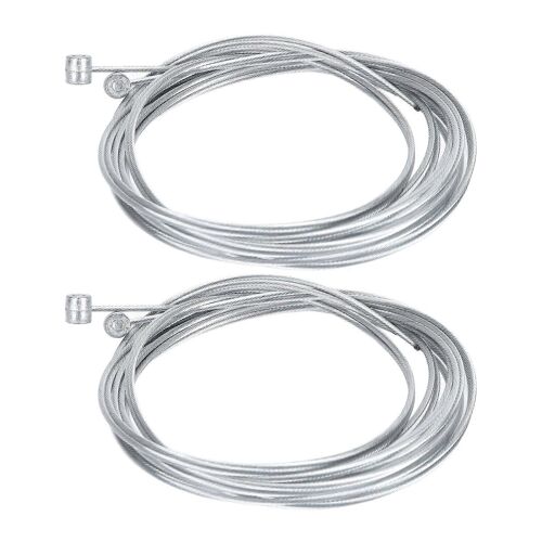 10pcs Bike Brake Cable 1800mm 1.5mm Zinc Coated Professional Bicycle Brake Line For Mountain Bike Road Bike Cycling Accessories