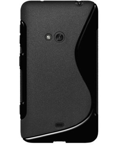 Housse Coque S-Line noire Nokia Lumia 625