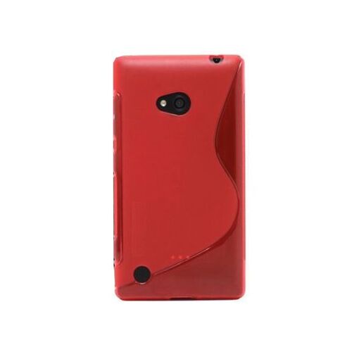 Coque Housse S-Line rouge Nokia Lumia 720