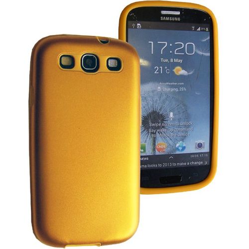 Coque Hybrid Duo Jaune Pour Samsung Galaxy S3