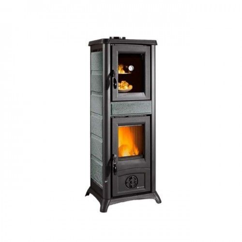 Poêle à bois avec four 7,3 kW - Pierre naturelle - Gemma Forno 5.0 LA NORDICA EXTRAFLAME