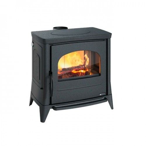 Poêle à bois catalytique en fonte 11,9 kW noir anthracite - Lavinia EOS LA NORDICA EXTRAFLAME