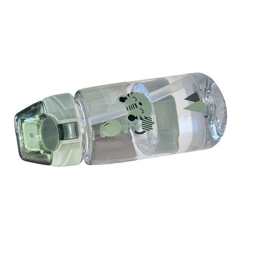 Bouteille D'eau Pour Enfants Avec Paille Et Lanière 550ml Pc Résistant À La Chaleur Mignon Portable Tasse D'eau De Sport Pour Le Bureau De Voyage De L¿École À La Maison