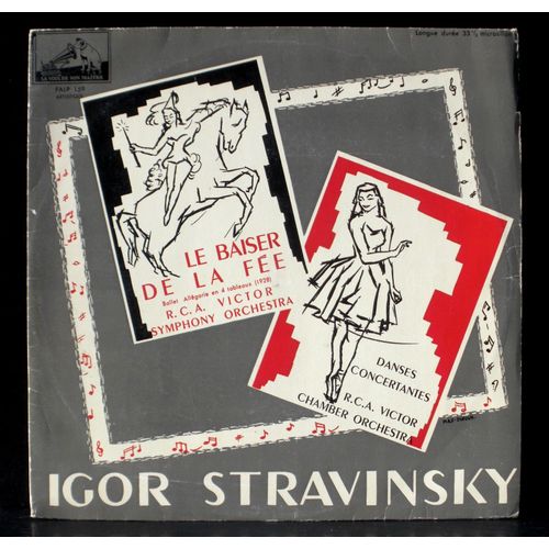 Stravinsky Par Stravinsky Baiser De La Fée - Danse Concertantes - Rca Victor Symphony & Chamber O.