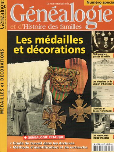 La Revue Française De Généalogie Et D'histoire Des Familles Hors Série N°15