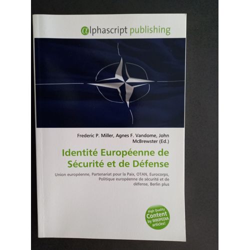 Identité Européenne De Sécurité Et De Défense