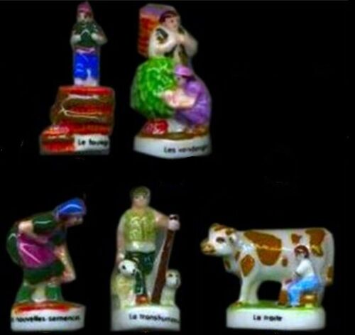 5 Fèves De La Série Une Journée À La Ferme (2006)