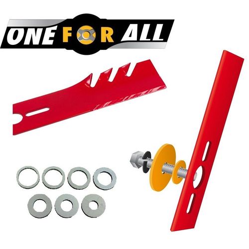 Lame droite mulching universelle 50,2cm pour Tondeuse a gazon Oregon