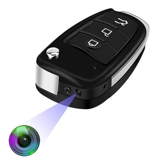 Clé de Voiture Caméra Espion HD 1080p Capteur Mouvement Vision IR + SD 8Go YONIS