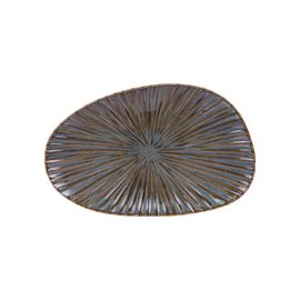 Plat Organique Liv Bleu 26x16 Cm