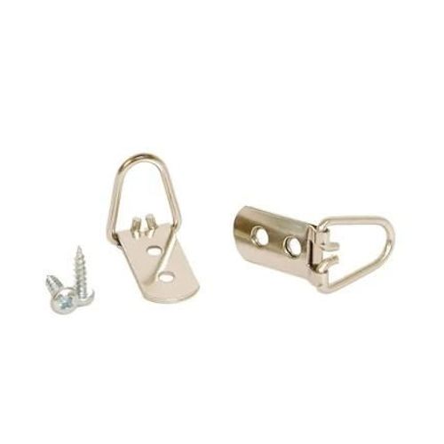 Ceanothe - Lot de 3 crochets pour tableau lourd 10 Kg - Gris