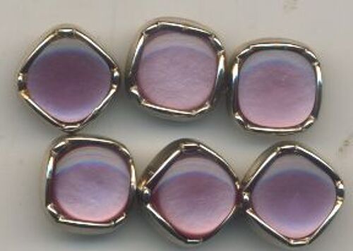 Boutons De Mercerie, Lot De 6 Boutons À Oeillet