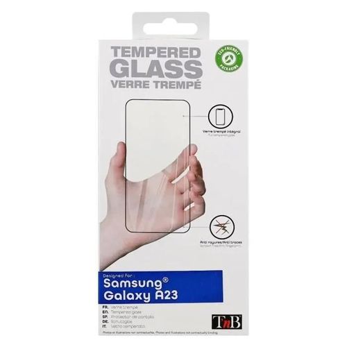 Tnb Protection Intégrale En Verre Trempé Pour Samsung Galaxy A23 - Transparent