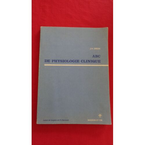 Abc De Physiologie Clinique