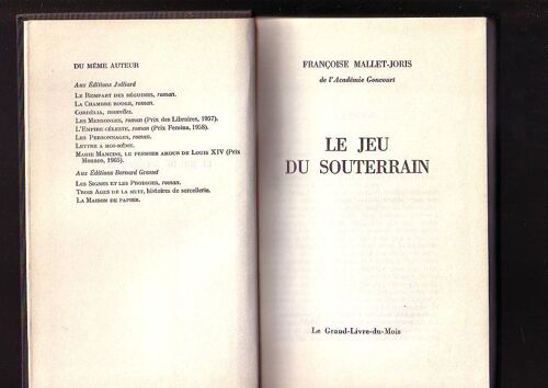 Le Jeu Du Souterrain