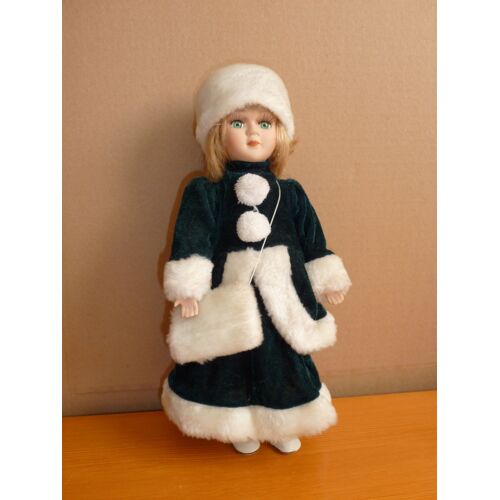 Poupée En Porcelaine De Collection - 33cm