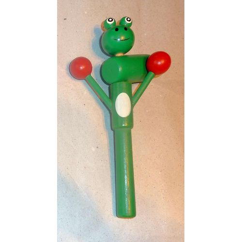 Instrument À Percussion En Bois Grenouille