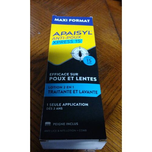 Apaisyl Anti-Poux Express 15' 200ml 